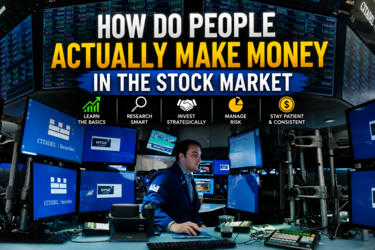 How Do People Actually Make Money in Stock Market