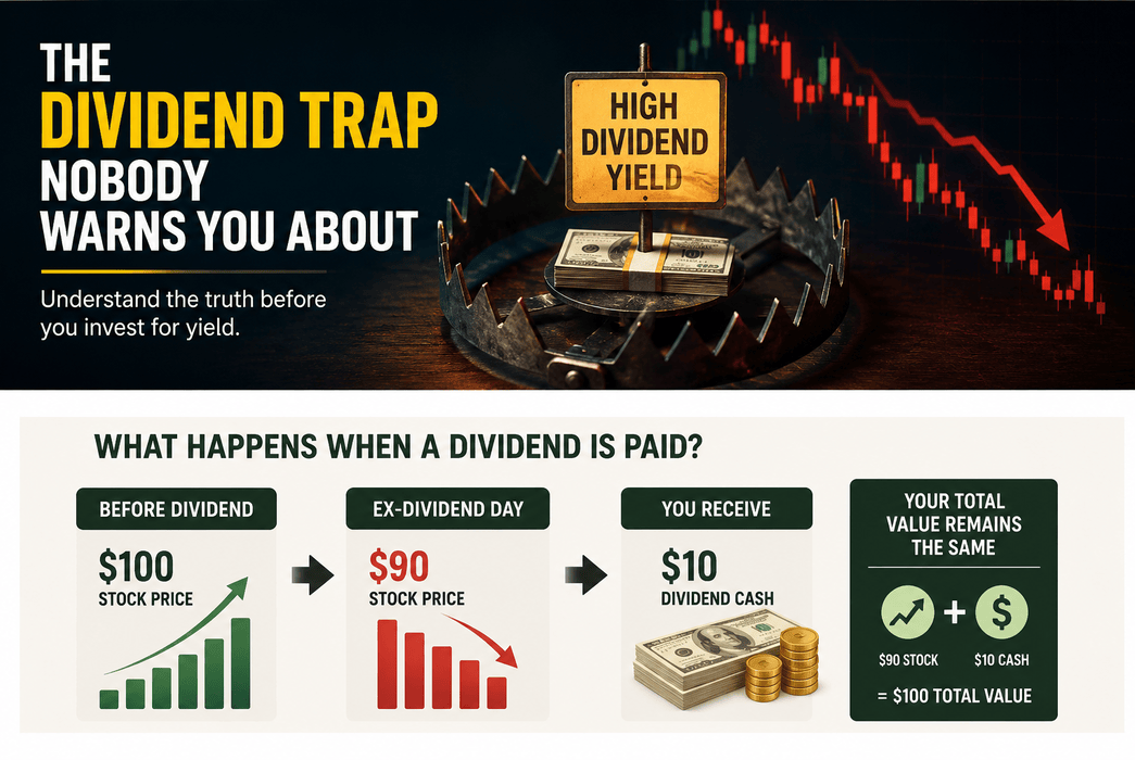 The Dividend Trap Nobody Warns You About 1 The dividend trap explained visually