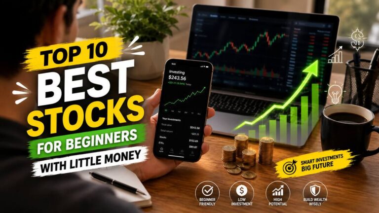 top 10 best stocks for beginners with little money