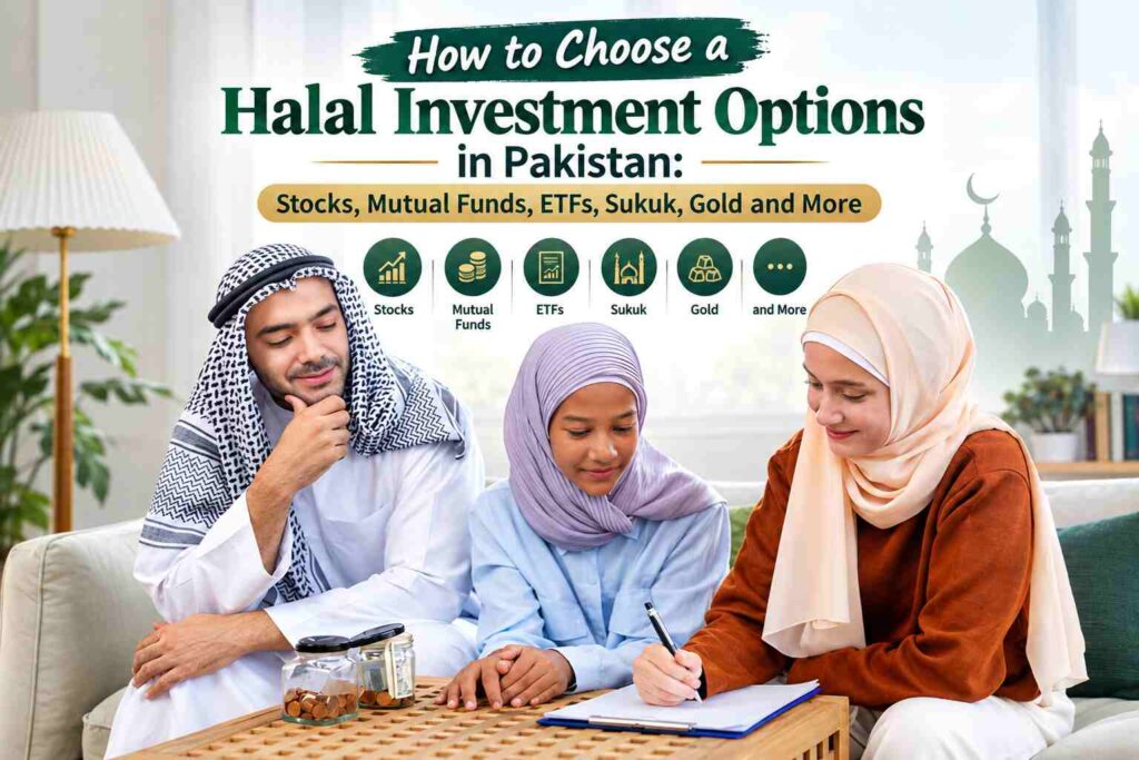 How to Choose a Halal Investment Options in Pakistan: Stocks, Mutual Funds, ETFs, Sukuk, Gold and More 1 How to Choose a Halal Investment Options in Pakistan