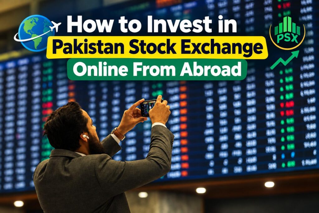 How to Invest in Pakistan Stock Exchange Online From Abroad